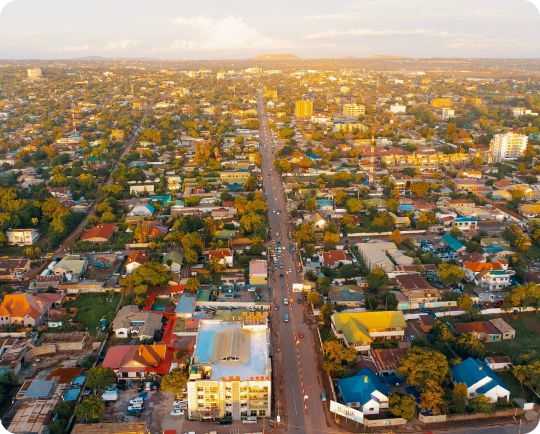 Close-up of phone screen activating eSIM in Democratic Republic of the Congo.