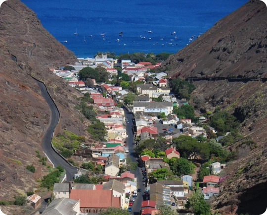 eSIM travel plan for Saint Helena and Tristan da Cunha | Slick